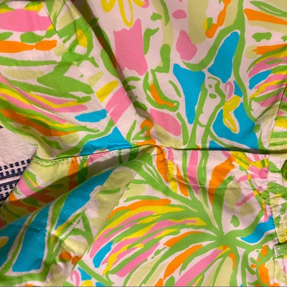 LILLY 🦩 PULITZER BUTTERCUP SHORTS SIZE 00 great condition. EUC 🌸 - Picture 10 of 12